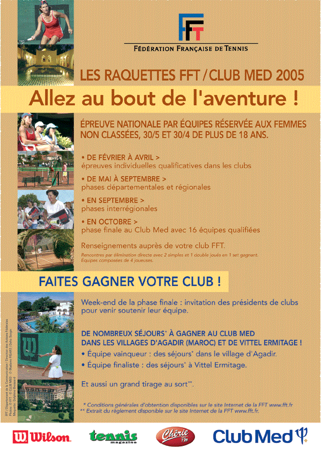 affiche FFT CluMed 2005